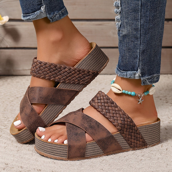 Martine | Leather sandals made of high-quality material