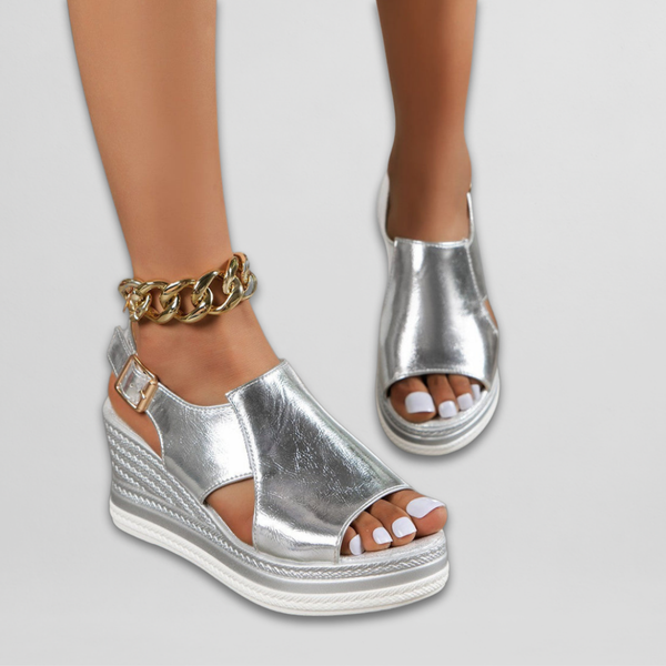 Rea | Shimmering Summer Wedges
