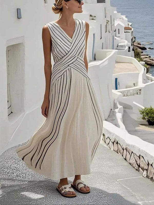 Mira | Flowy Striped Dress