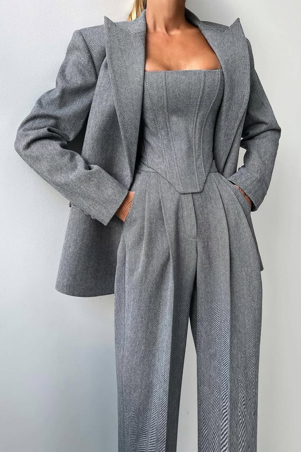 Dolce - Three-piece set with double jacket