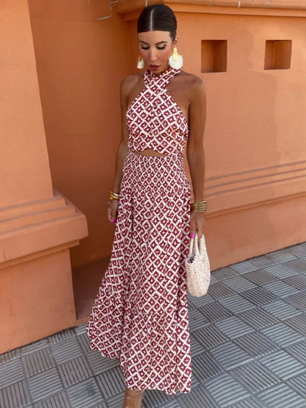 Mickay  | Elegant Off-Shoulder Midi Dress