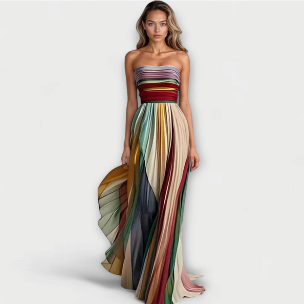 Flora  - Colorful Sleeveless Dress