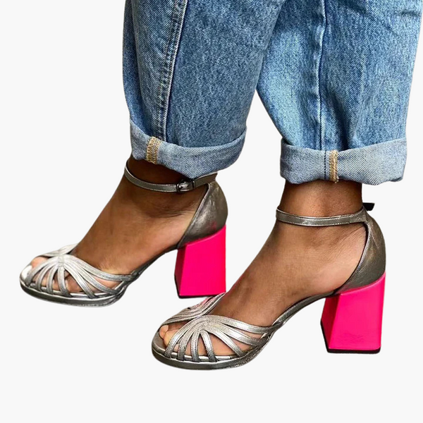 Seraphina  | Shiny and colorful sandals