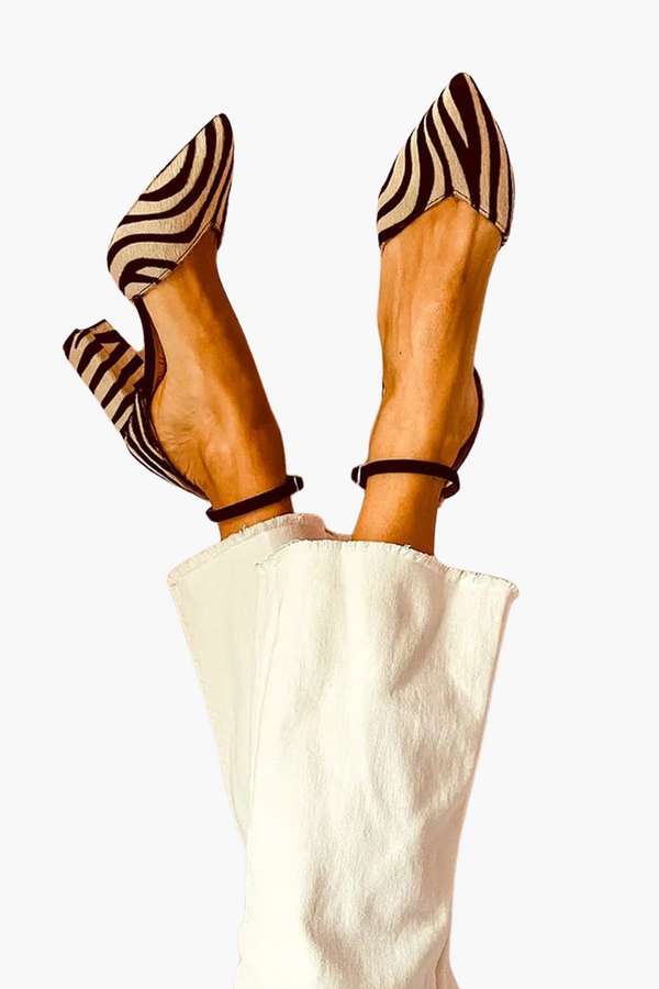 Zebrina  | Zebramuster Sandals