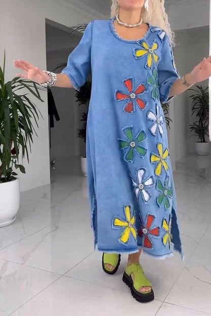 Sukien | Women's dress with floral pattern